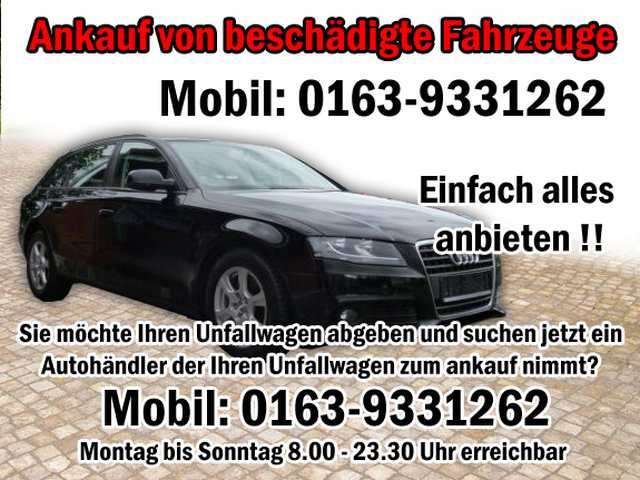 Audi Motorschaden Ankauf Audi mit Motorschaden verkaufen